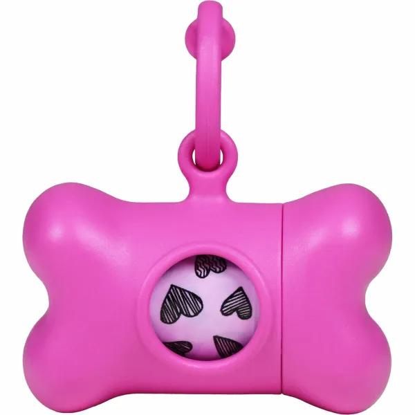 Pet Bag Dispenser United Pets Classic 2nd Life Pink