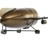 Настольные часы DKD Home Decor Позолоченный Серебристый Самолет (2 штук)