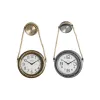 Sienas pulkstenis DKD Home Decor 28,5 x 8 x 50 cm Stikls Dzelzs Vintage (2 gb.)