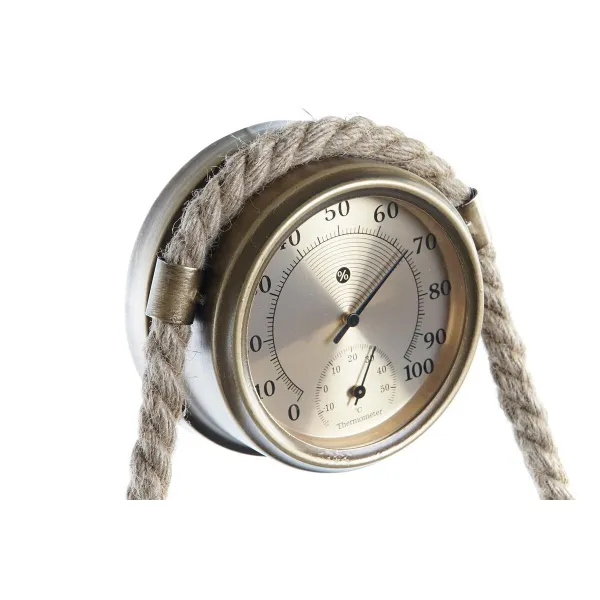 Настенное часы DKD Home Decor 28,5 x 8 x 50 cm Стеклянный Железо Vintage (2 штук)