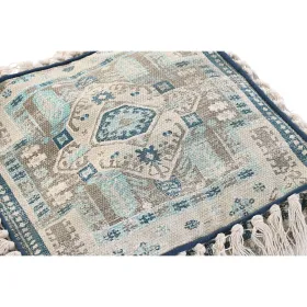 Pufs DKD Home Decor Casablanca Zils Bārkstis 40 x 40 x 40 cm