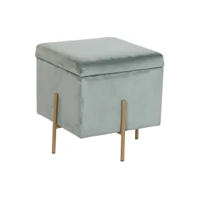 Atrama pėdoms DKD Home Decor Metalinis Turkis Poliesteris (45 x 45 x 45 cm)