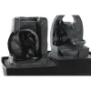 Fontanas DKD Home Decor 20 x 15 x 24 cm Derva Indas (2 vnt.)