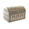 Korurasia DKD Home Decor 25 x 15,5 x 18 cm Samppanja Beige Puu Alumiini