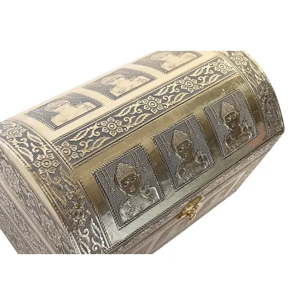 Korurasia DKD Home Decor 25 x 15,5 x 18 cm Samppanja Beige Puu Alumiini