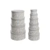 Универсальная коробка DKD Home Decor Белый Детский Разноцветный Цветы Картон (37,5 x 37,5 x 18 cm)