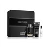 Montblanc Explorer Eau De Perfume Spray 100 ml rinkinys 3 vnt