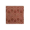 Чехол для подушки DKD Home Decor терракот геометрический 50 x 1 x 50 cm
