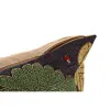 Чехол для подушки DKD Home Decor Листья Разноцветный 50 x 1 x 50 cm