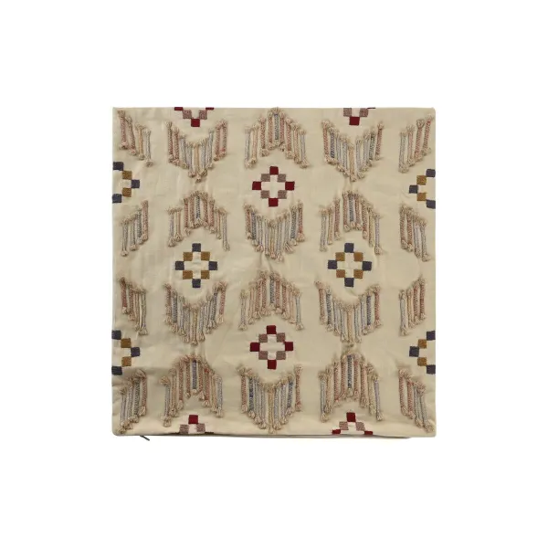 Spilvendrāna DKD Home Decor Bēšs 50 x 1 x 50 cm