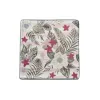 Tyynysuoja DKD Home Decor Pinkki Vihreä Trooppinen 50 x 1 x 50 cm