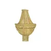 Потолочный светильник DKD Home Decor Жёлтый Коричневый Металл Деревянный MDF 40 W 50 x 50 x 73 cm