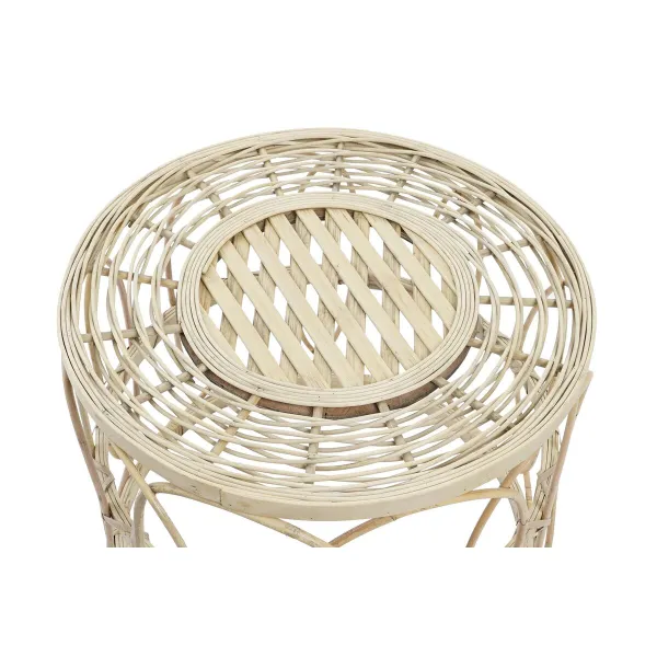 2 tabulu komplekts DKD Home Decor Brūns 50 x 50 x 40 cm 50 x 50 x 41,5 cm