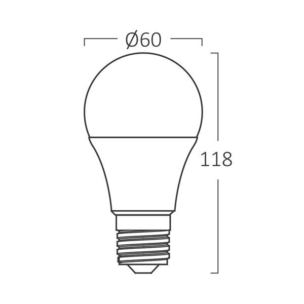 BRY-ADVANCE-13W-E27-A60-6500K-LED BULB