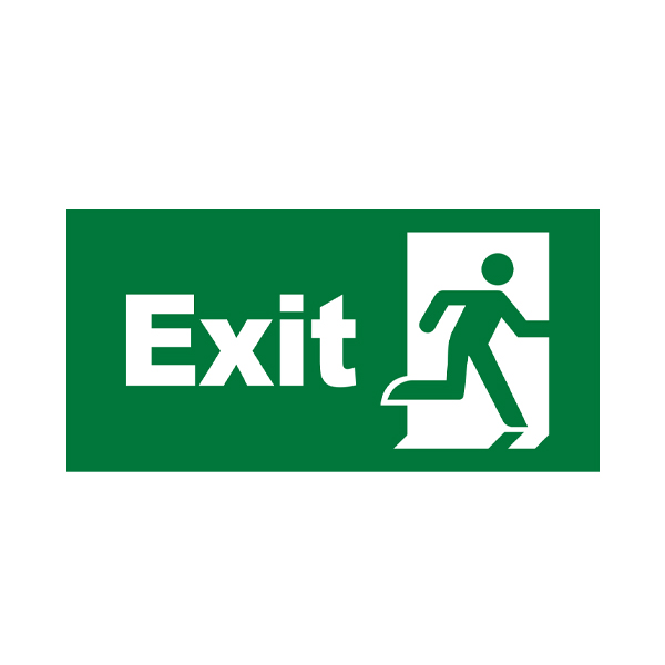 BRY-EXIT SING-EXIT DOOR-PVC-FOR BC14-011XX