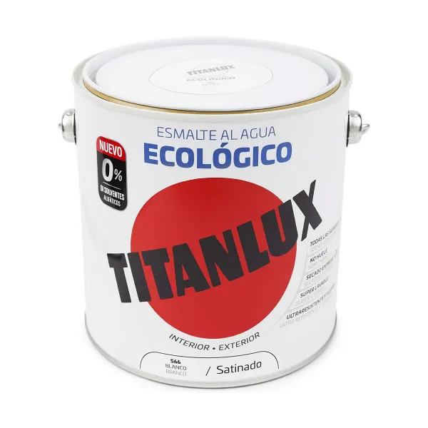 Акриловая эмаль Titanlux 01t056625 Базовая эмаль Акриловая эмаль Белый 2,5 L К воде