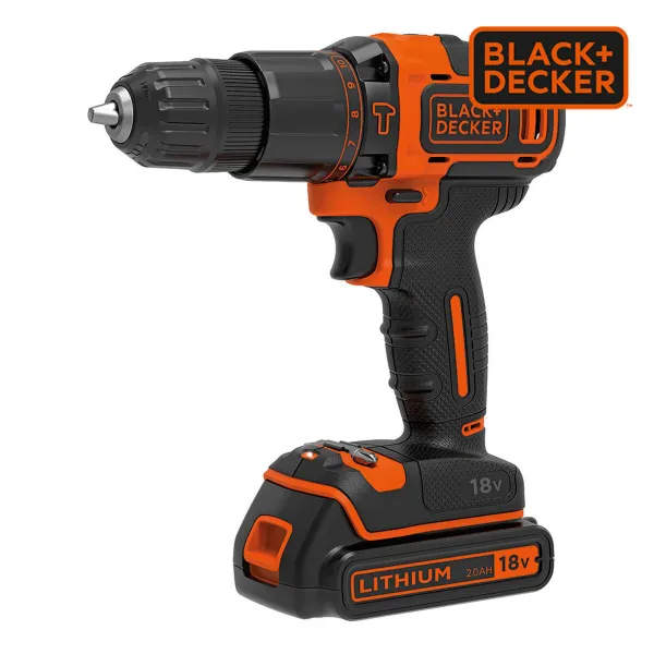 Electric screwdriver Black & Decker BDCHD18KB 40 Nm