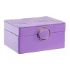 Lādīte DKD Home Decor 23 x 17 x 10 cm Ceriņš Poliuretāns Koks MDF