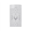 BRY- RITA-R-WHT-1xGU10-IP65-WALL LIGHT