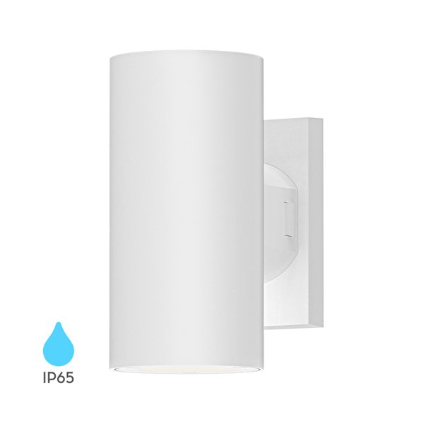 BRY- RITA-R-WHT-2xGU10-IP65-WALL LIGHT