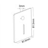 BRY-VEKSUS-B-2-SQR-SNS-BLC-STEPLIGHT COVER