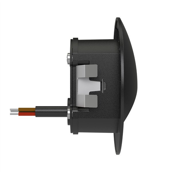 BRY-VEKSUS-RND-BLC-3W-3000K-IP65-WALL LIGHT