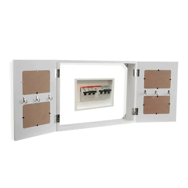 Võtmekapp Versa   Must Puit (8,5 x 33 x 46 cm)