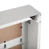 Võtmekapp Versa   Must Puit (8,5 x 33 x 46 cm)