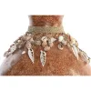 Maljakko DKD Home Decor Monivärinen Bambu Shells 30 x 30 x 32 cm (2 osaa)