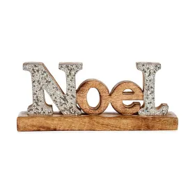 Декоративная фигура Krist+ Noel Серебристый Пурпурин 6,5 x 10 x 25 cm