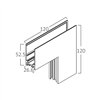BRY-M20A-SR01-2-BLC-MAG.RAIL CORNER