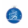 Eglītes rotājums Frozen Memories 6 gb. Zils Balts Plastmasa (Ø 8 cm)