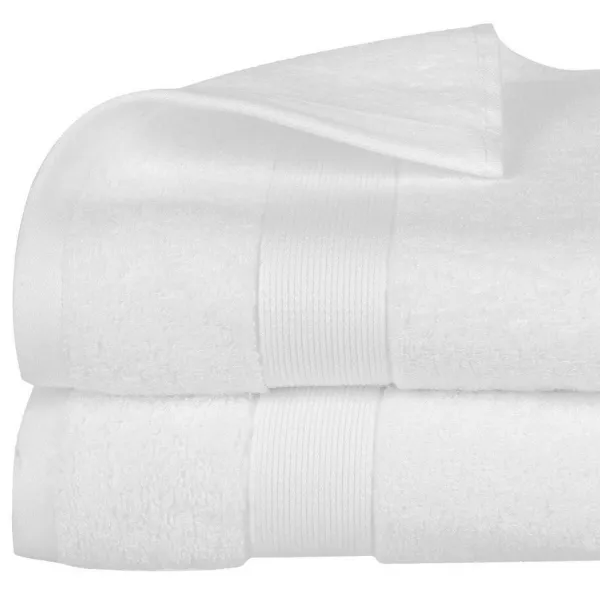 Vannas dvielis Atmosphera Kokvilna Balts 450 g/m² (70 x 130 cm)