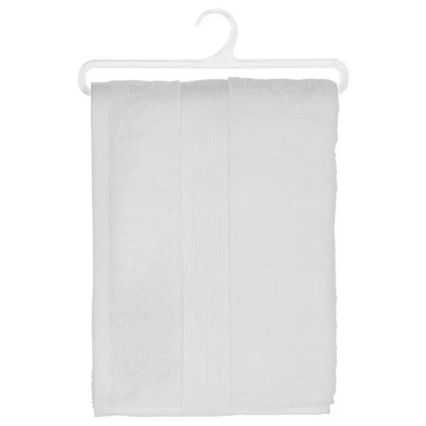 Vonios rankšluostis Atmosphera Medvilnė Balta 450 g/m² (70 x 130 cm)