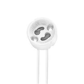 BRY-GU10-15CM-CRM-CERAMIC LAMPHOLDER