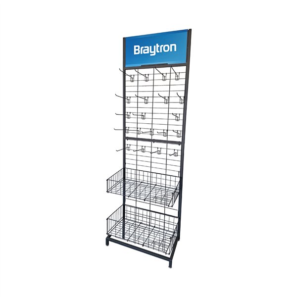 STAND-TP1-WIRE-600x350X1850MM-DARK GREY