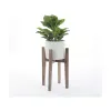 Gėlių vazonų stovas Mica Decorations Ascot Gėlių vazonų stovas Medžio 48 x 33 x 33 cm