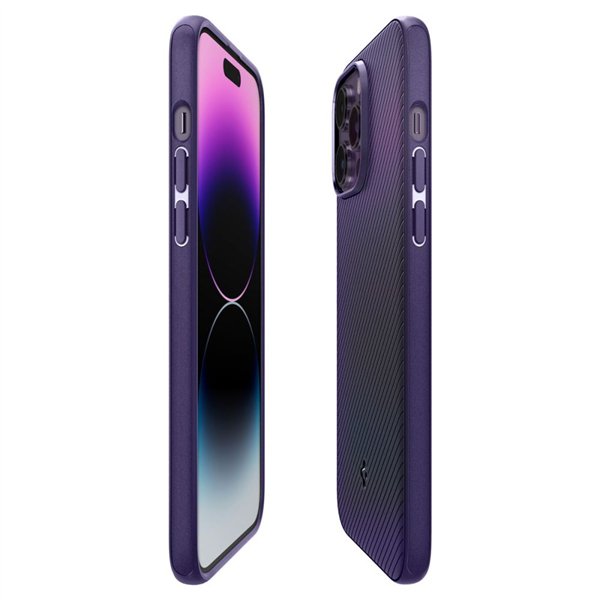 Spigen Mag Armor - Case for iPhone 14 Pro Max (Deep Purple)