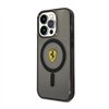 Ferrari Translucent MagSafe - Case for iPhone 14 Pro Max (Black)