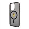 Ferrari Translucent MagSafe - Case for iPhone 14 Pro Max (Black)