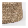 Basket Mica Decorations Set Brown wicker