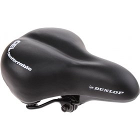 Dunlop - comfortable bicycle gel saddle