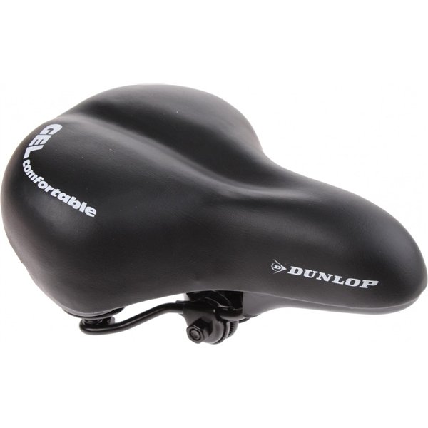 Dunlop - comfortable bicycle gel saddle