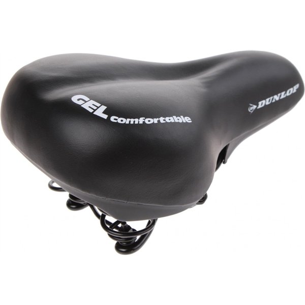 Dunlop - comfortable bicycle gel saddle