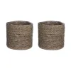 Корзина Mica Decorations Atlantic Коричневый плетеный (16 x 16 cm) 16 x 16