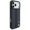 BMW M Perforated Stripe Logo MagSafe - iPhone 17 Pro Max Case (Navy Blue)