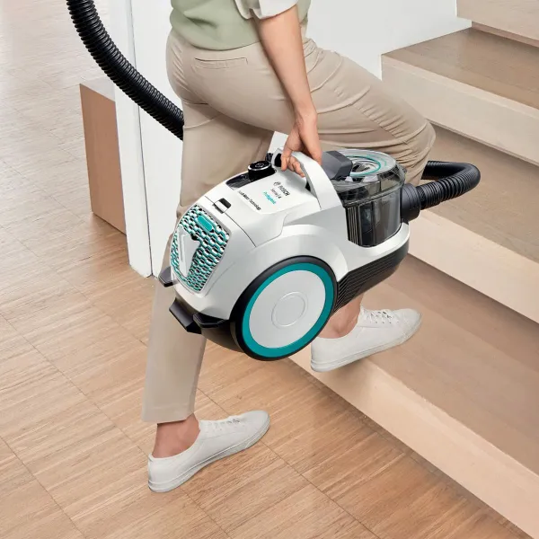 Pussiton pölynimuri BOSCH BGC21HYG1 Valkoinen Musta 550 W