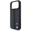 BMW M Perforated Stripe Logo MagSafe - iPhone 17 Pro Max Case (Navy Blue)