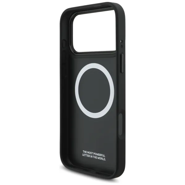 BMW M Perforated Stripe Logo MagSafe - iPhone 17 Pro Max Case (Navy Blue)