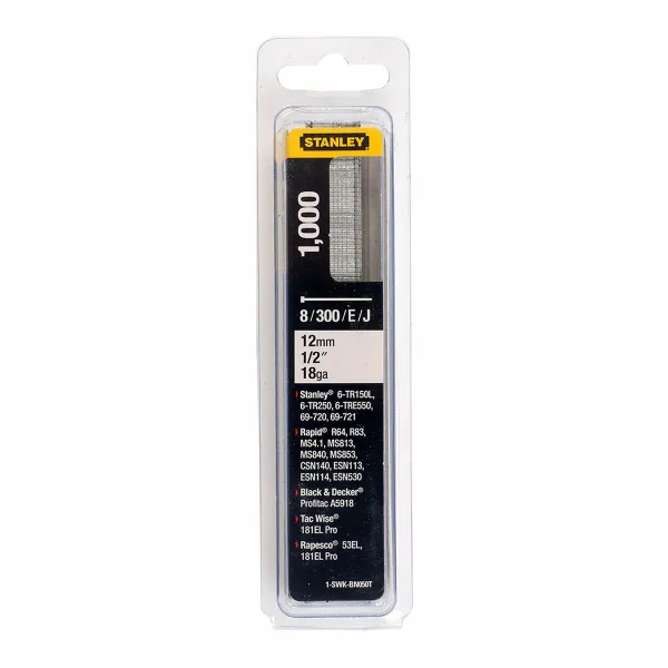 Гвозди для гвоздодера Stanley J brad 8 / 300 / e 1-swk-bn050t 12 mm
